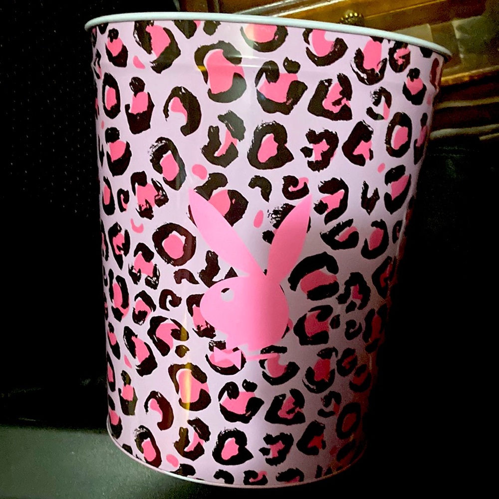 Playboy trash can